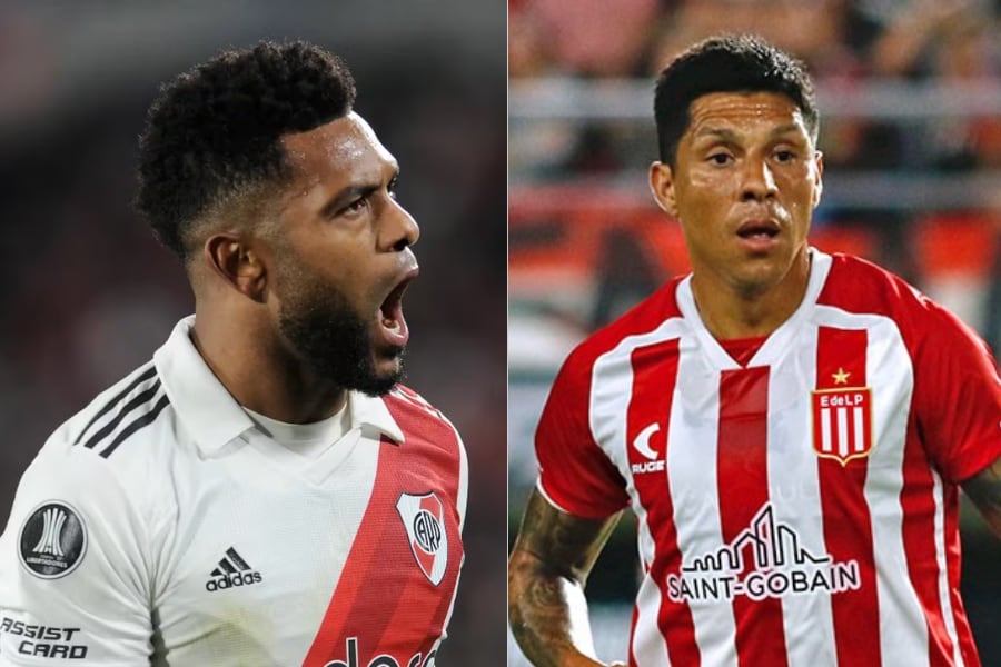 Miguel Borja y Enzo Pérez.