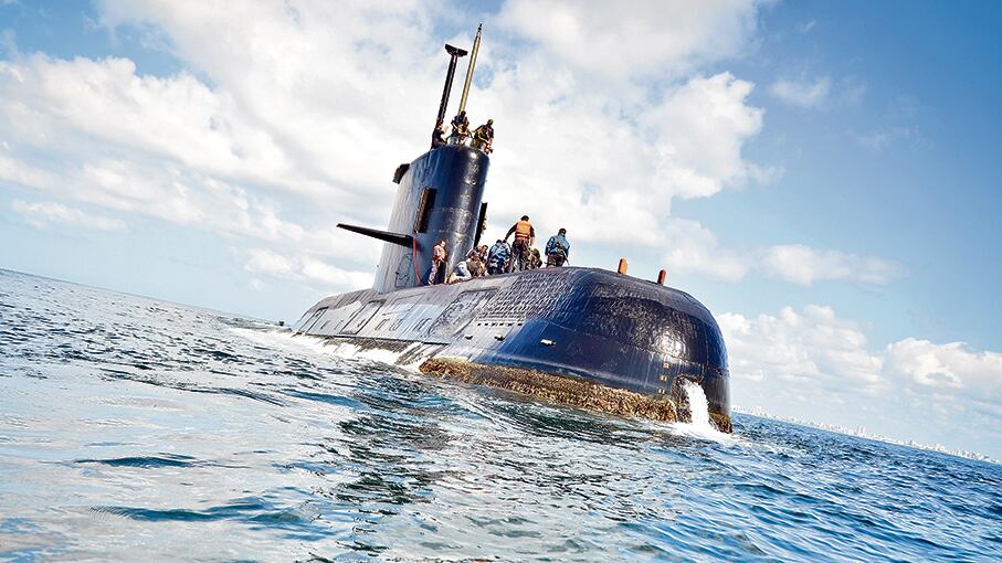 El ARA San Juan naufragó con 44 tripulantes a bordo y su hallazgo tardó un año.