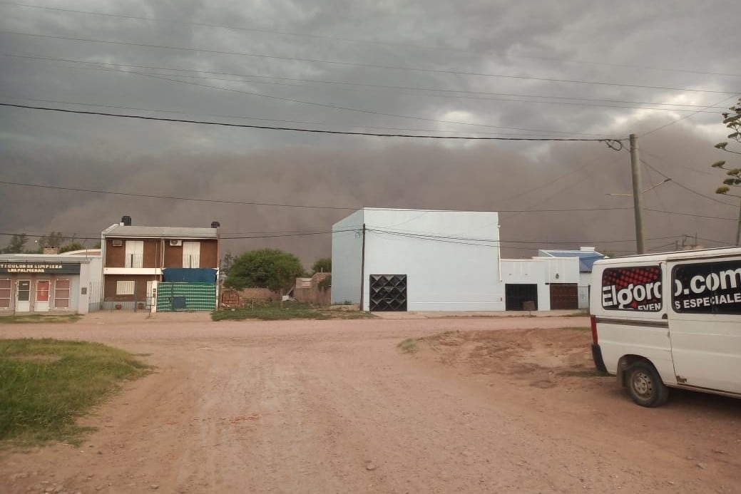 Tormenta en Chaco. Imagen: @mliemich