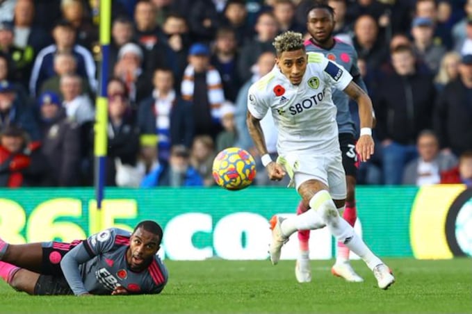 El Leeds del Loco Bielsa ganaba de local, pero Leicester igualó