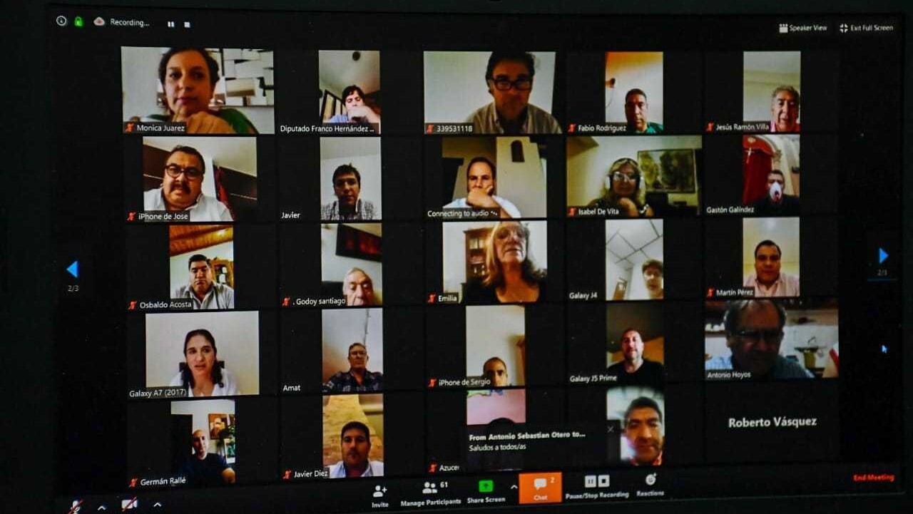 Así será la pantalla mediante la que se certificará el quórum