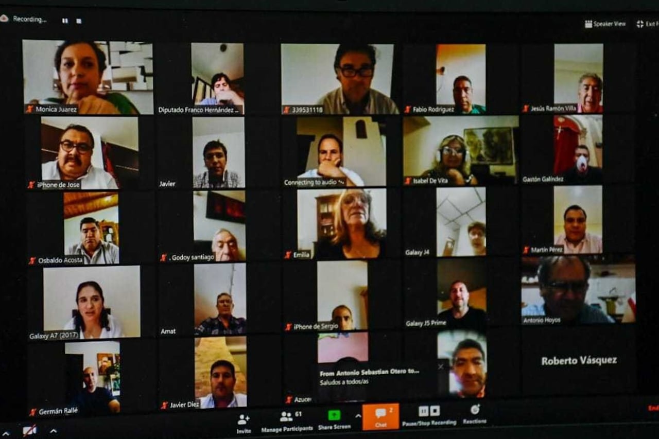 Así será la pantalla mediante la que se certificará el quórum