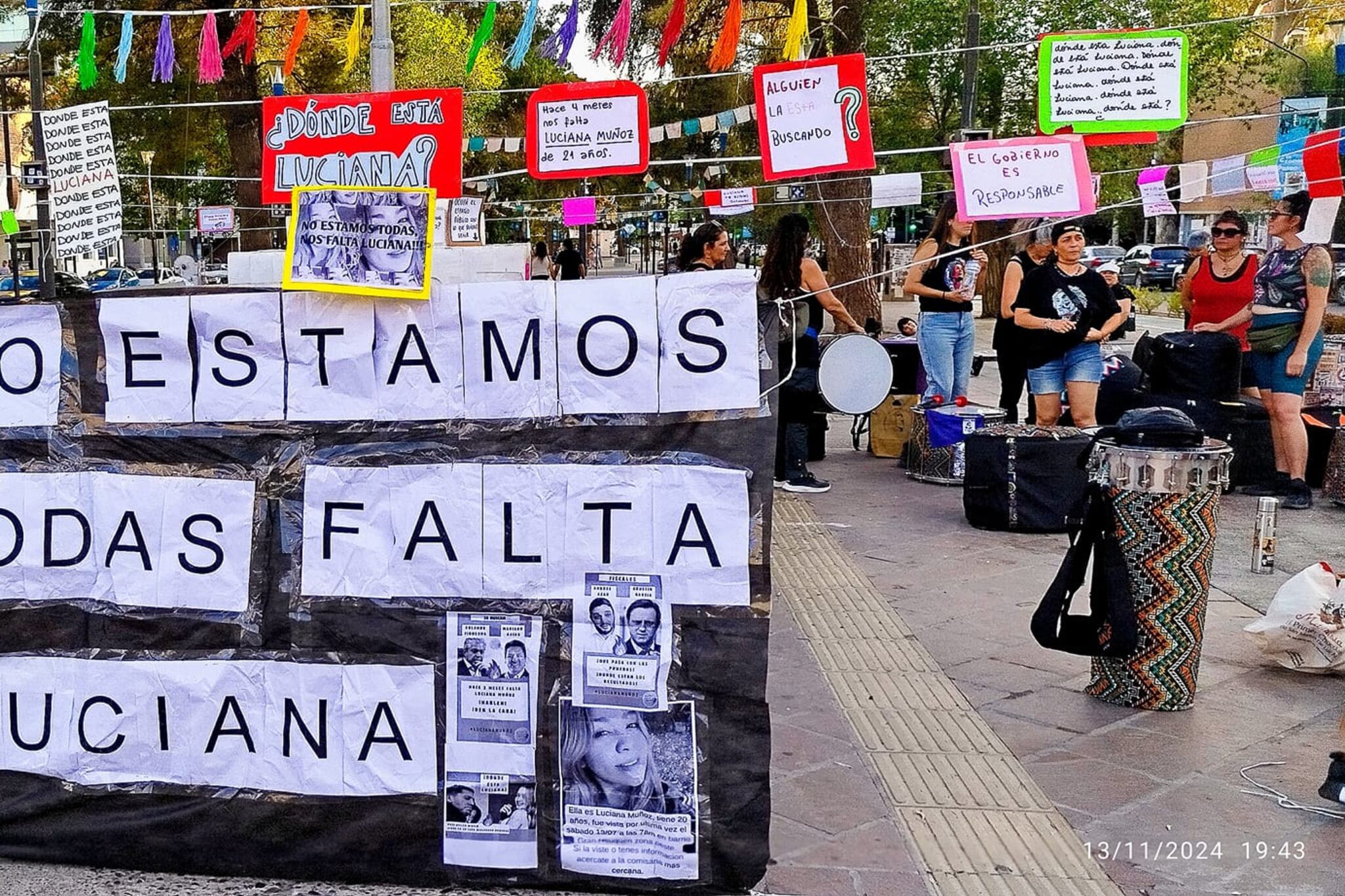 Las organizaciones denunciaron que la investigación en la causa de Luciana Muñoz está parada