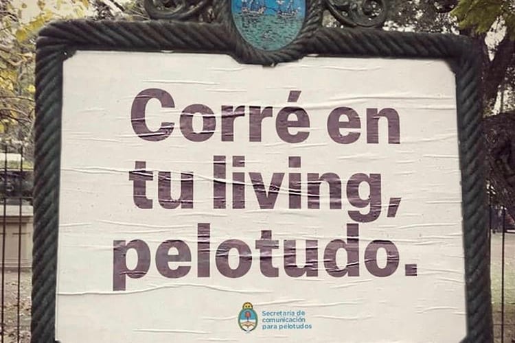 Meme que apareció luego de que unos runners preguntaran dónde podía correr.