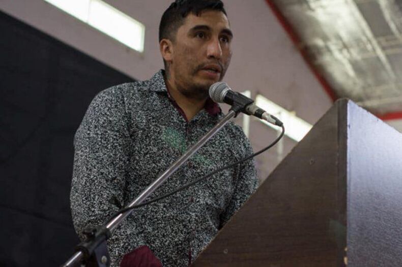 "Esto tiene que parar", aseguró a PáginaI12 Nelson Avalos, titular de la APDH del Noroeste de Chubut.