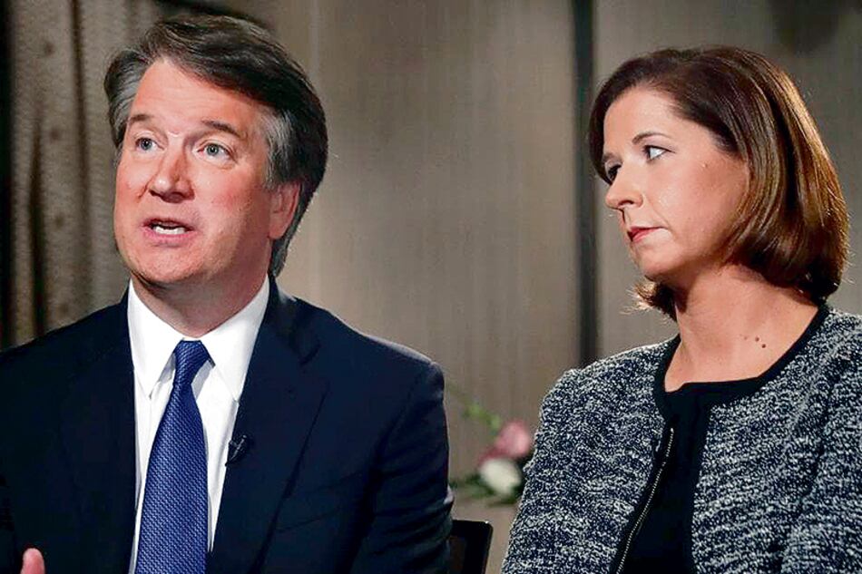 Los esposos Kavanaugh se mostraron juntos en una entrevista televisada por la cadena Fox.