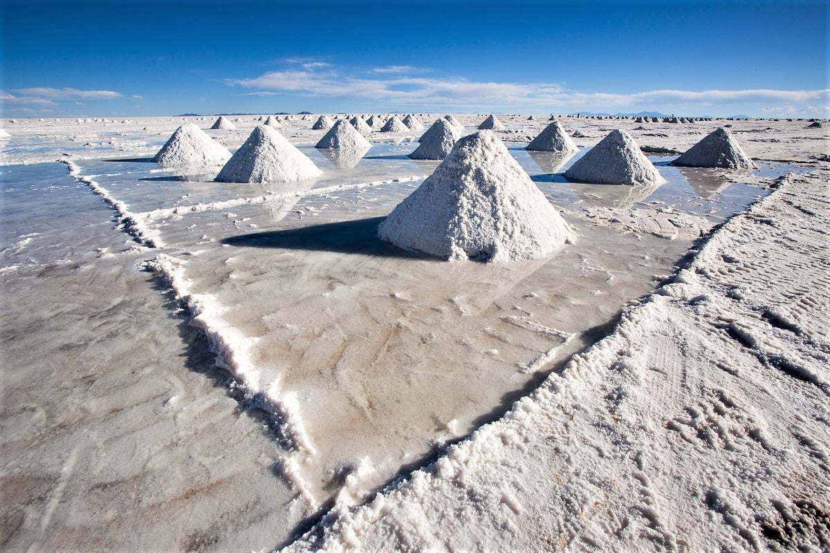 Existen 21 proyectos de extracción de litio en operaciones.