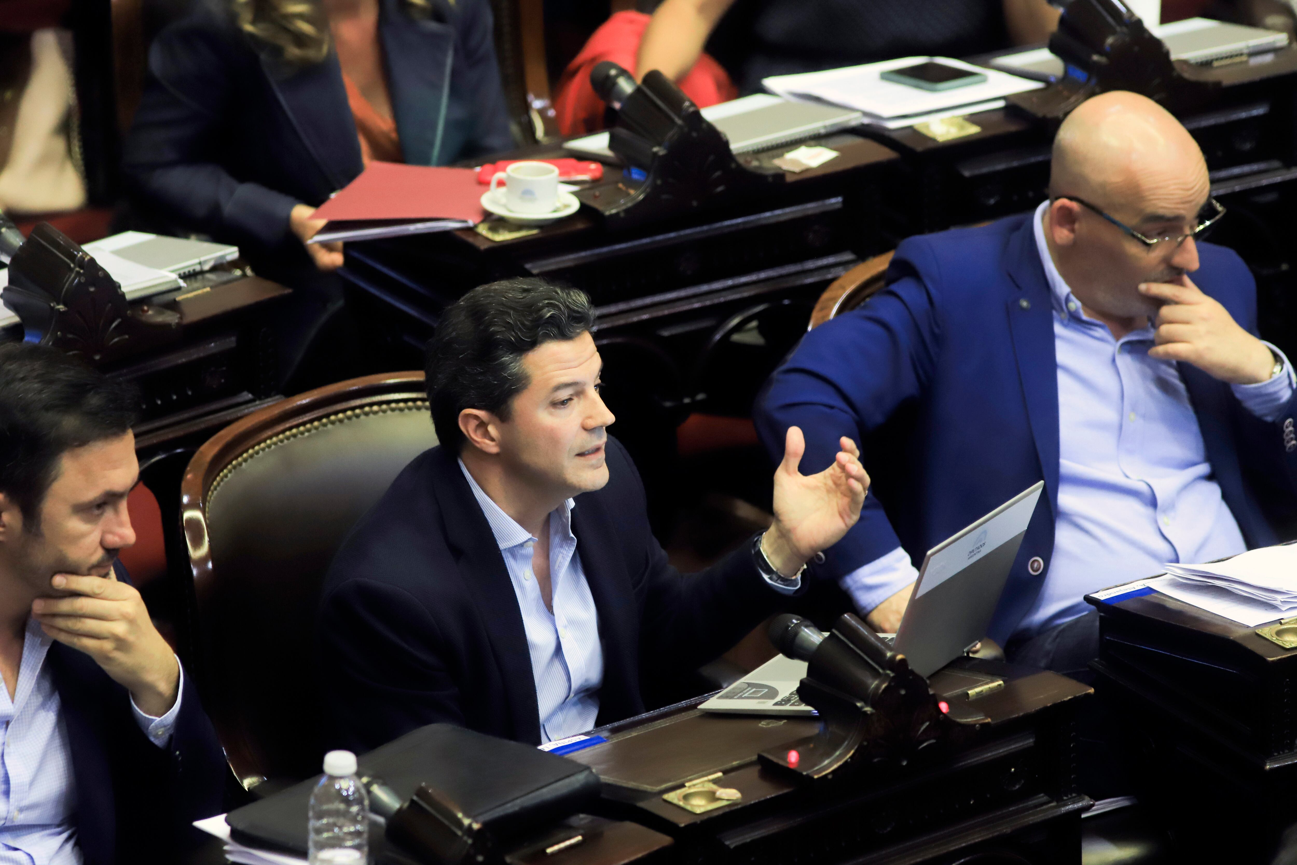 El bloque de Juntos por el Cambio votó por la negativa.