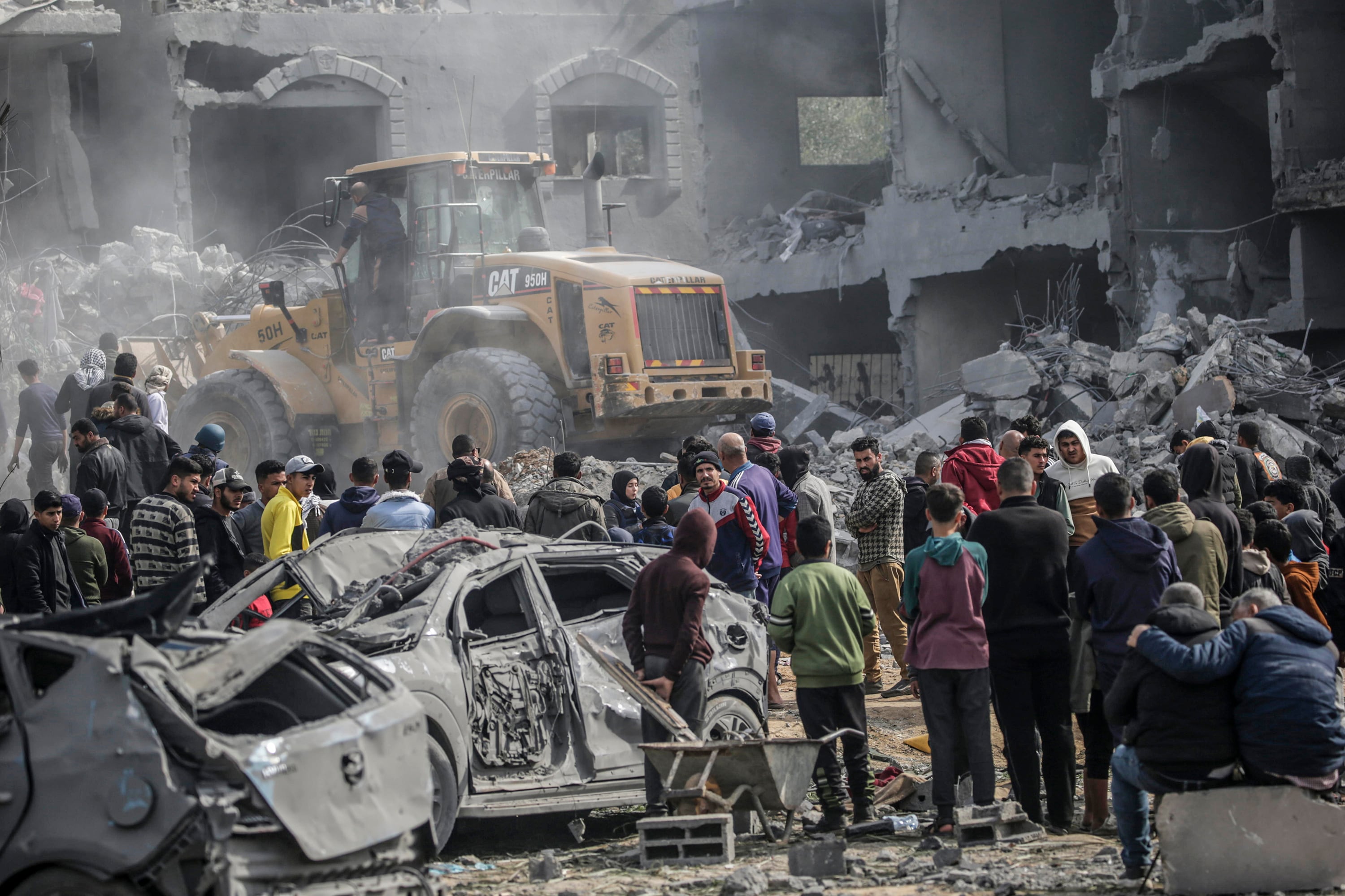 Gaza destruída pasaría a ser controlado por Israel.