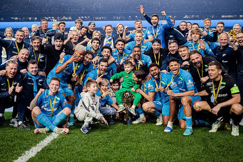 El Zenit salió campeón de la Premier Rusa este fin de semana, pero no jugará la próxima Champions