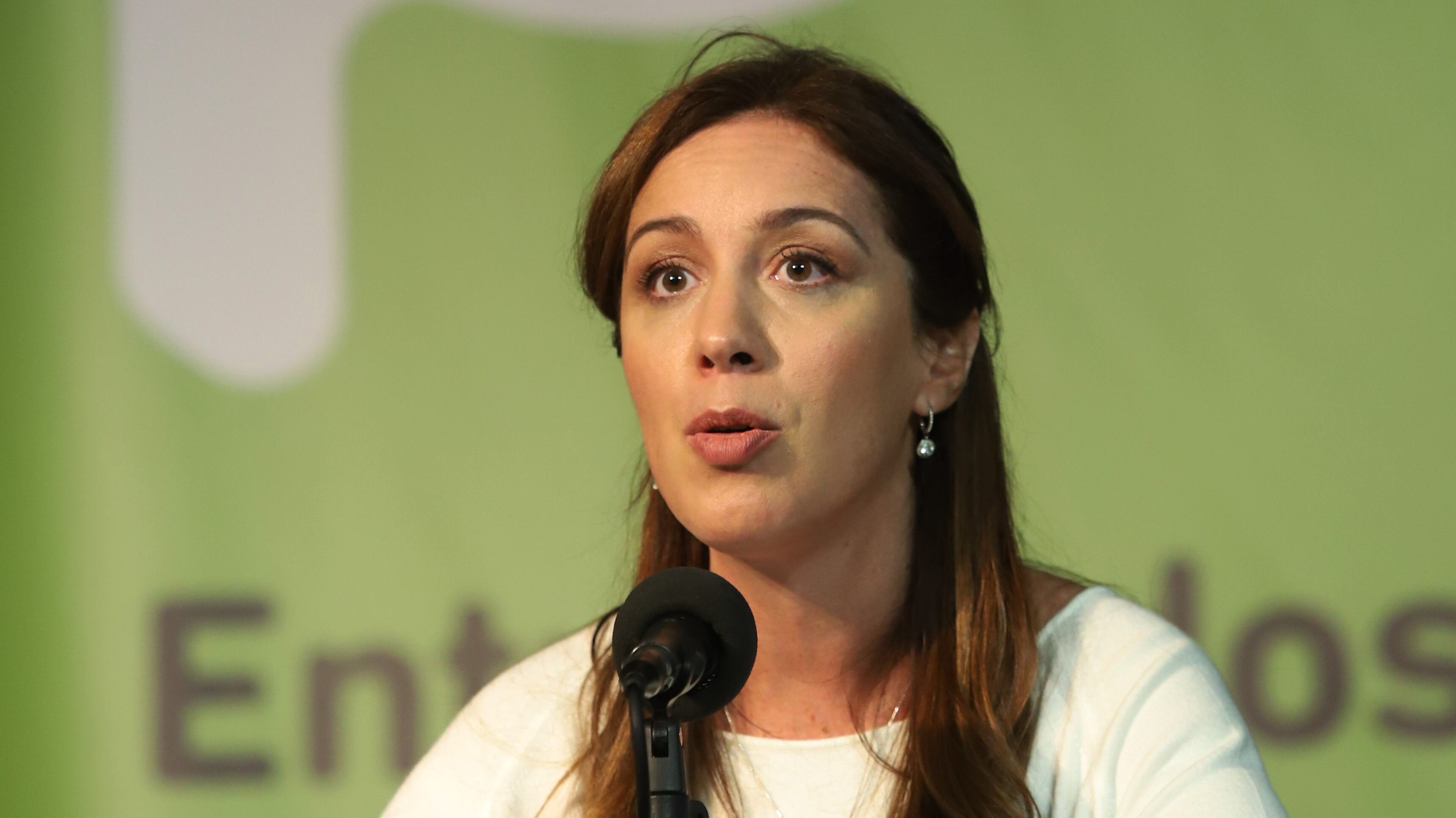 La gobernadora María Eugenia Vidal, denunciada como responsable política por la falta de gas en las escuelas.