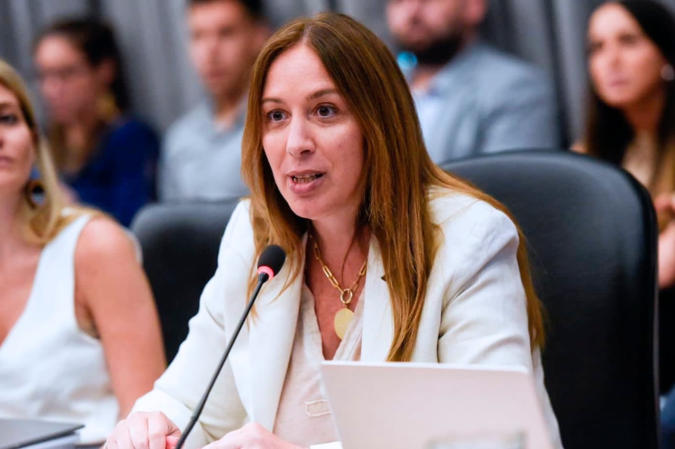 Aunque critica al gobierno, Vidal los ayuda en el Congreso.