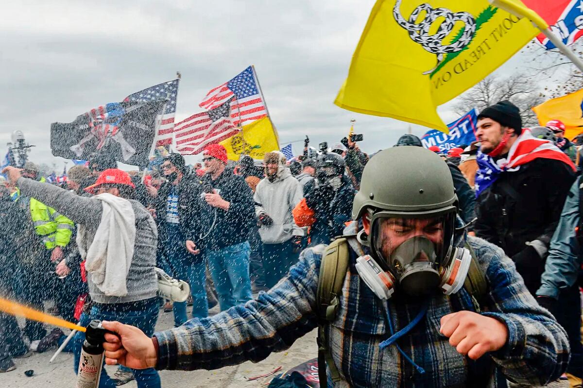 Asalto al Capitolio, 6 de enero de 2021.