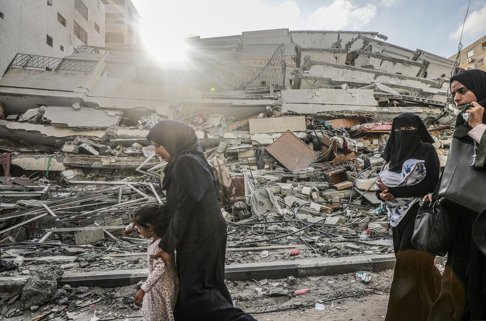 La devastación de Gaza es indiscriminada.