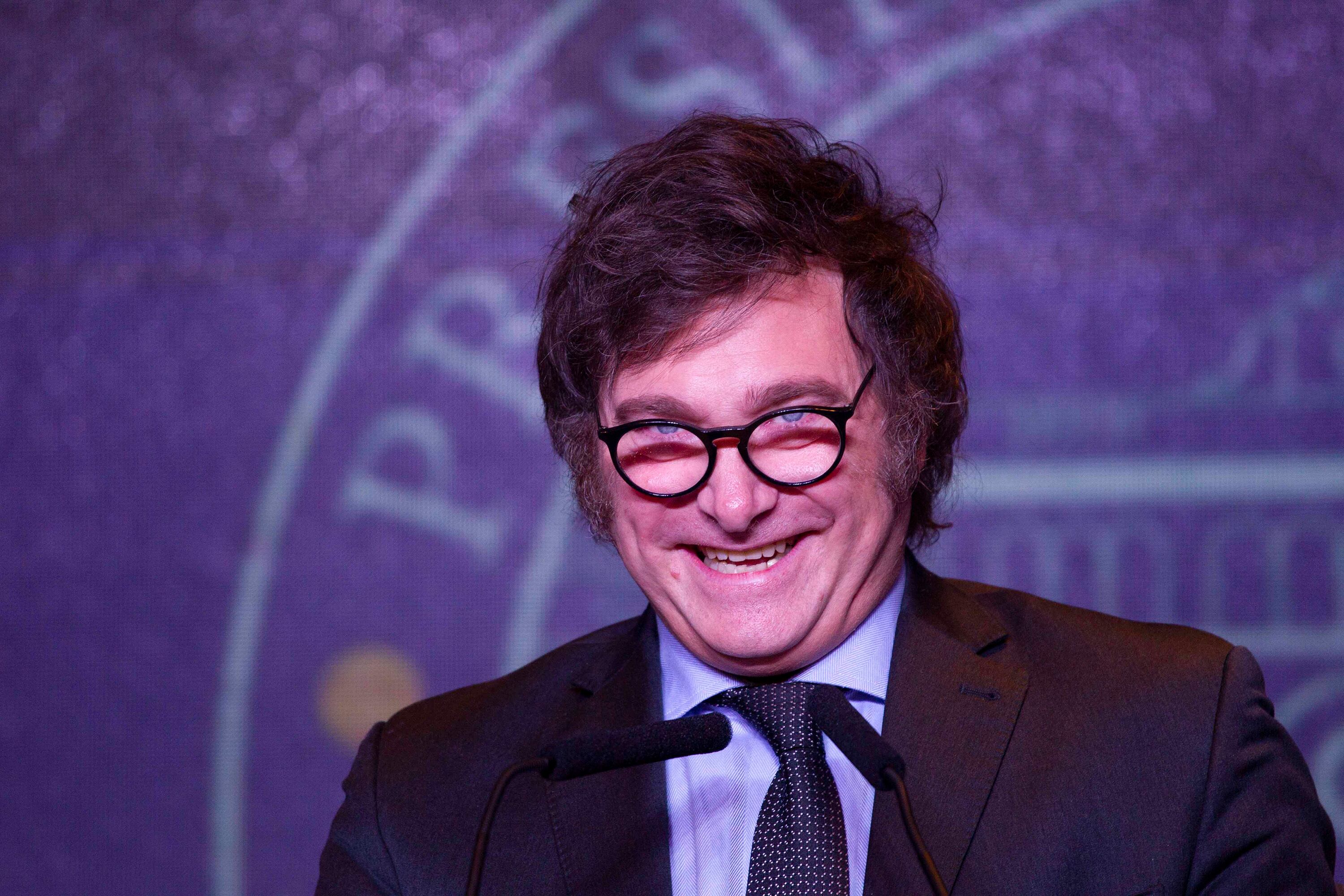 Javier Milei, presidente electo de la República Argentina