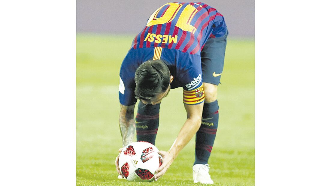 Messi saldrá a buscar su décimo título de Liga con el Barça.