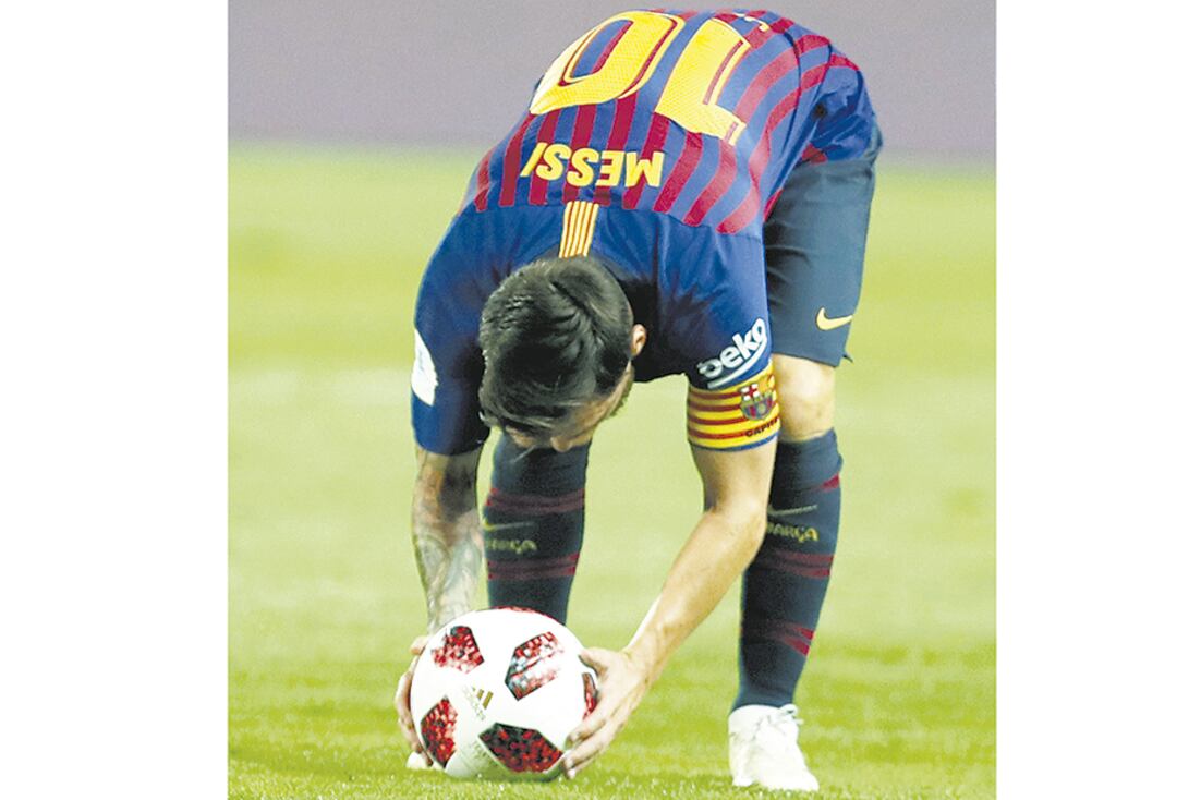 Messi saldrá a buscar su décimo título de Liga con el Barça.