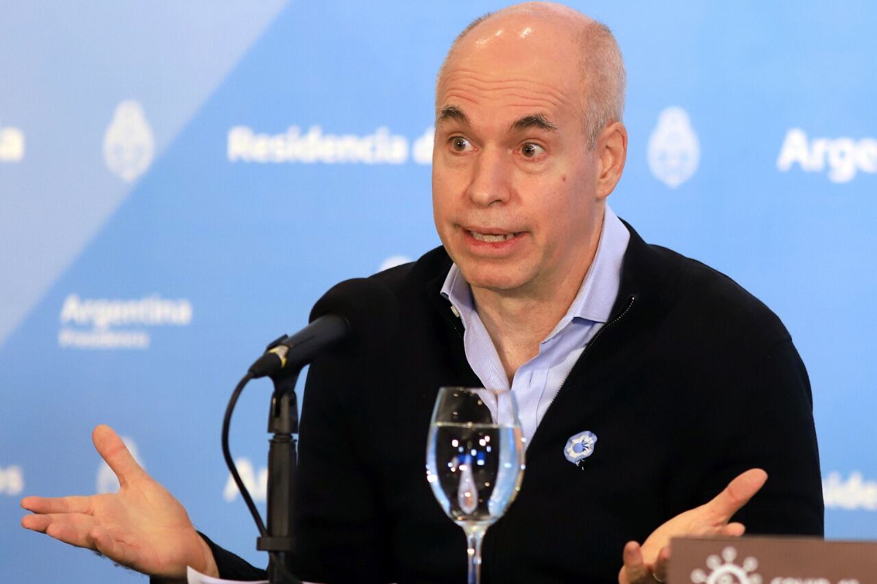 Horacio Rodríguez Larreta, jefe de Gobierno de la ciudad de Buenos Aires.