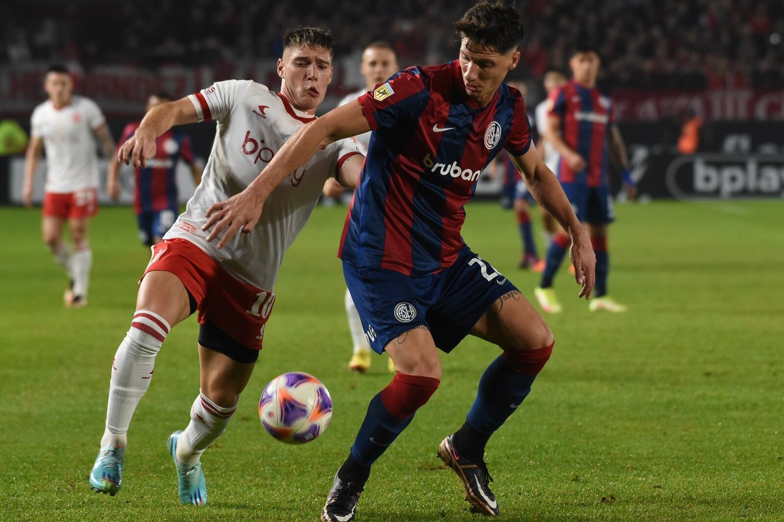 El final del partido fue a puro nerviosismmo