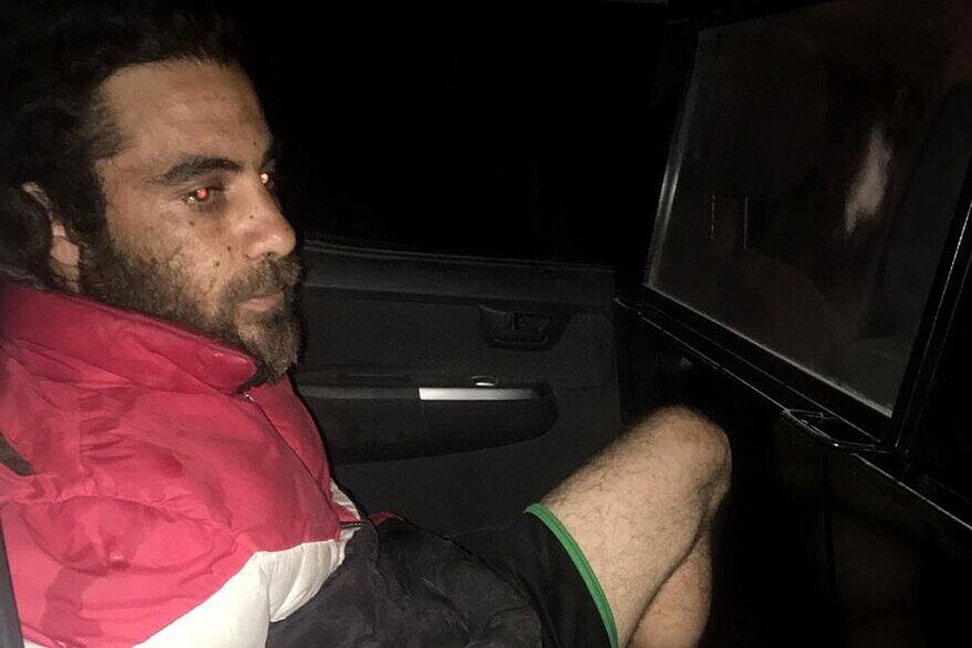 Cristian Ezequiel Scigliano cuando fue detenido.