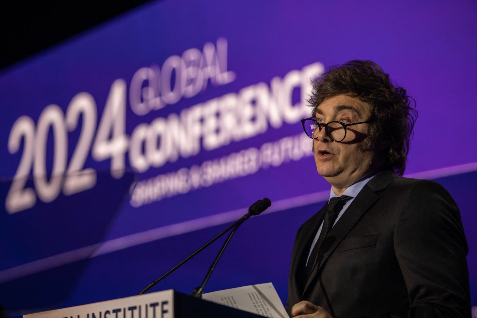 Javier Milei, presidente de Argentina