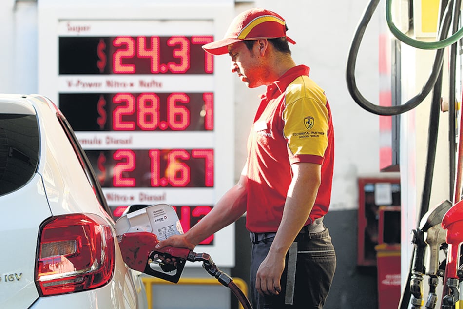 Shell comunicó subas de 6 por ciento, pero hay disparidad entre distintas estaciones.