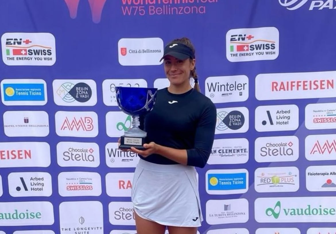 Solana Sierra, la nueva líder del tenis argentino
