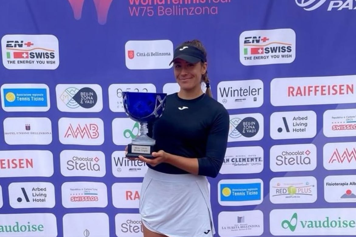 Solana Sierra, la nueva líder del tenis argentino