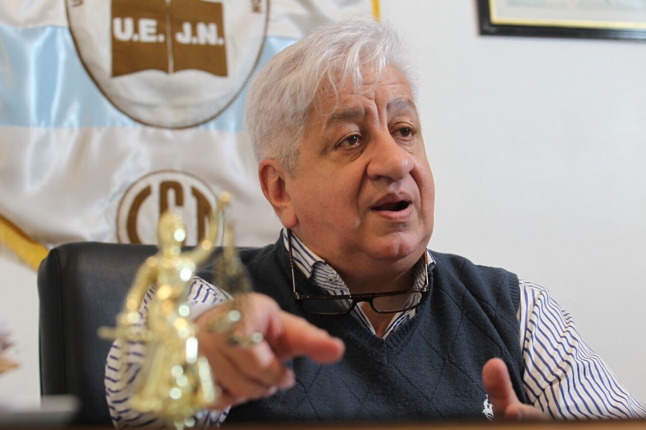 Julio Piumato, líder del gremio de empleados judiciales. 