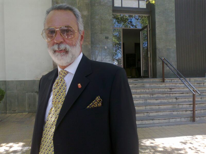 Eduardo San Emeterio es un conocido defensor de represores.