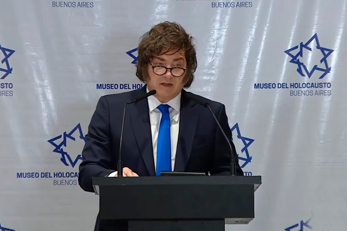 Milei Museo Holocausto
