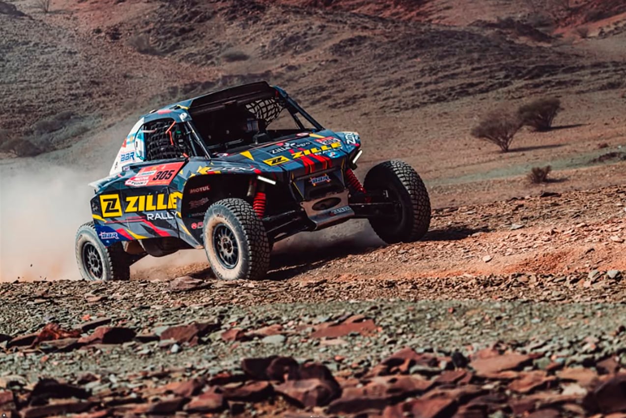 FOTO REDES SOCIALES 
   rally  dakar 2026  auto  david zille  sebastián cesana