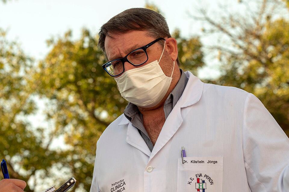 El director del hospital, Jorge Kilstein.