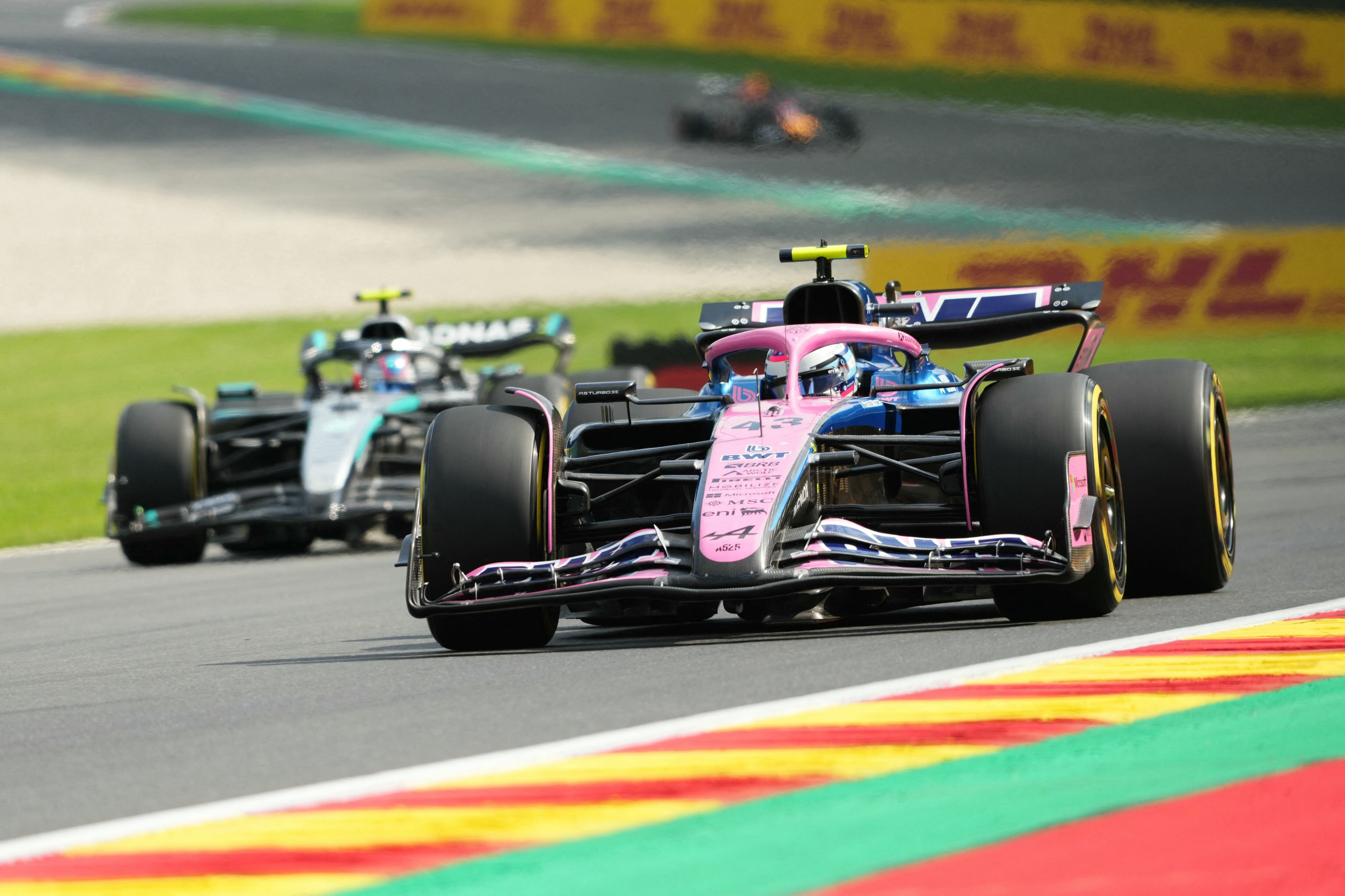 Franco Colapinto tuvo una floja performance en la clasificación para la carrera Sprint en SPA Francorchamps