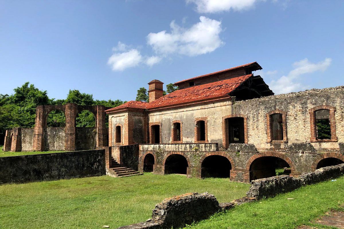 Ruinas del Ingenio de Boca de Nigua, en República Dominicana.