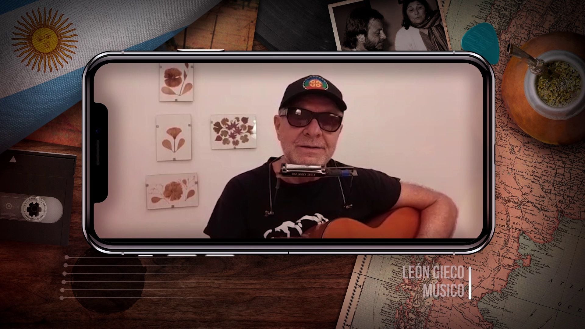 Gieco habla sobre federalismo, inclusión y derechos de los artistas.