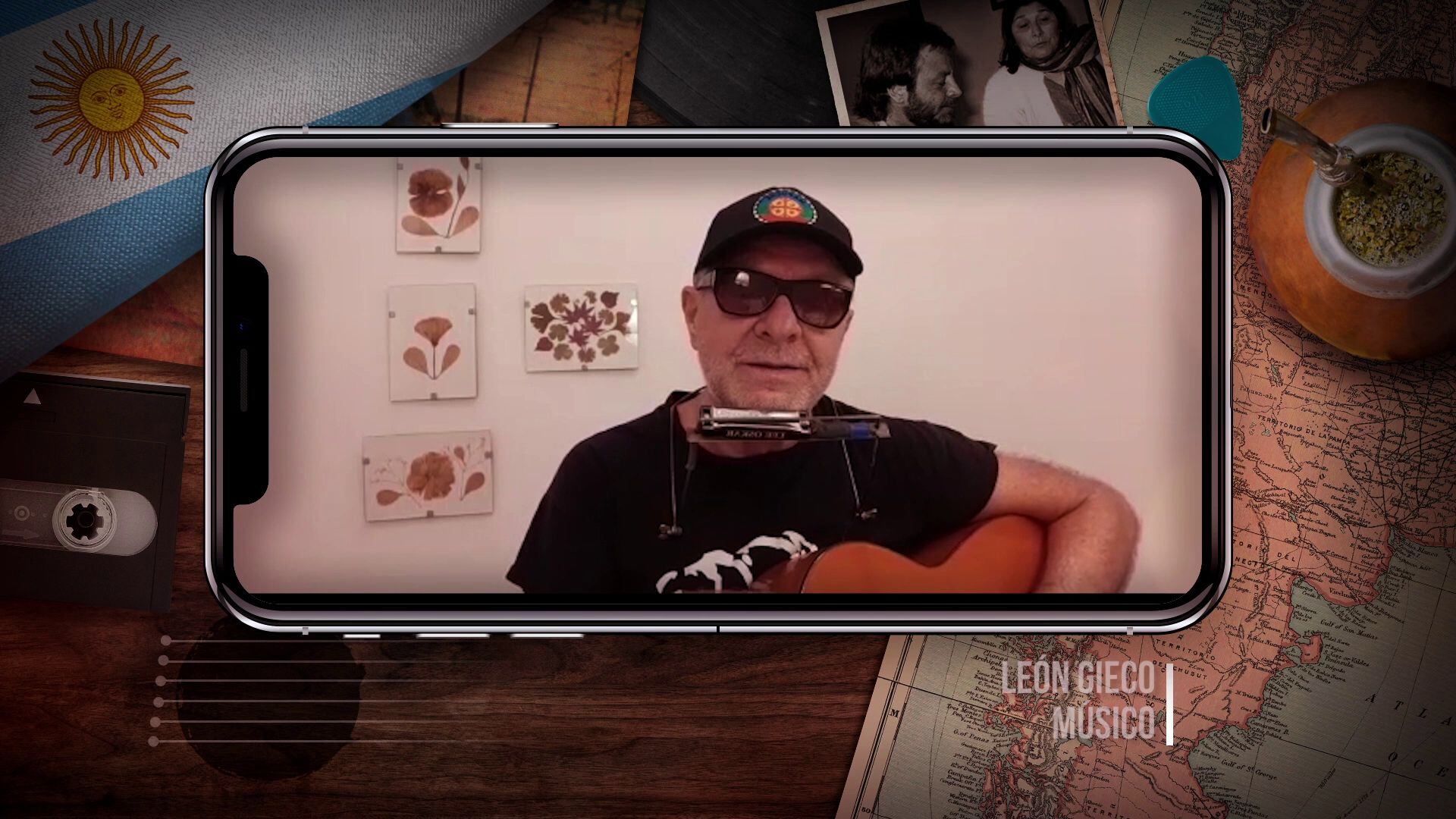 Gieco habla sobre federalismo, inclusión y derechos de los artistas.