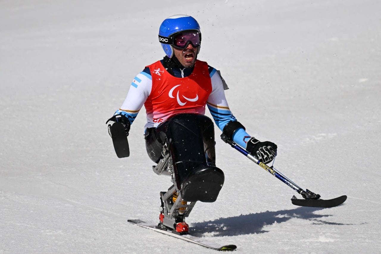 Enrique Plantey completó cinco competencias en Beijing 2022