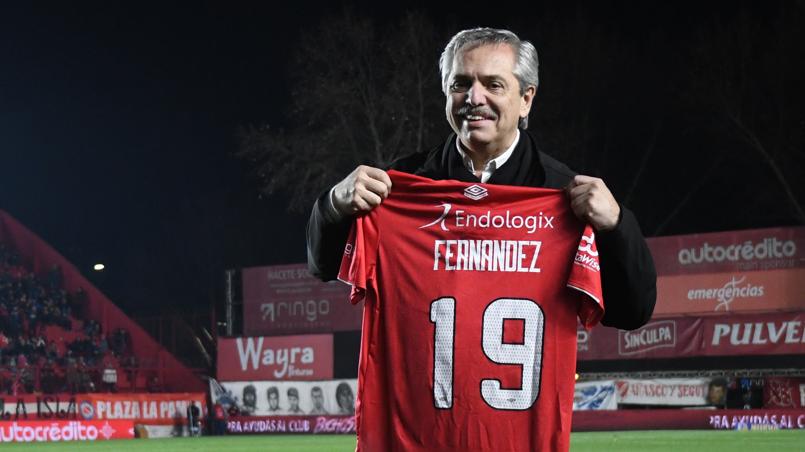 Alberto Fernández, hincha del Bicho.