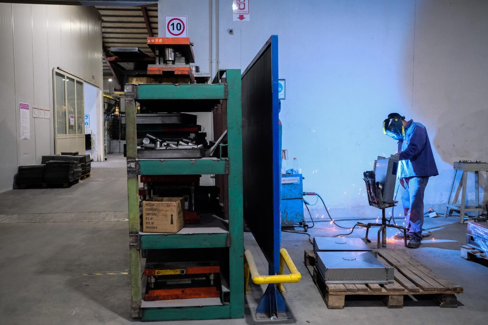 La producción disminuyó 16,7 por ciento interanual en el primer semestre