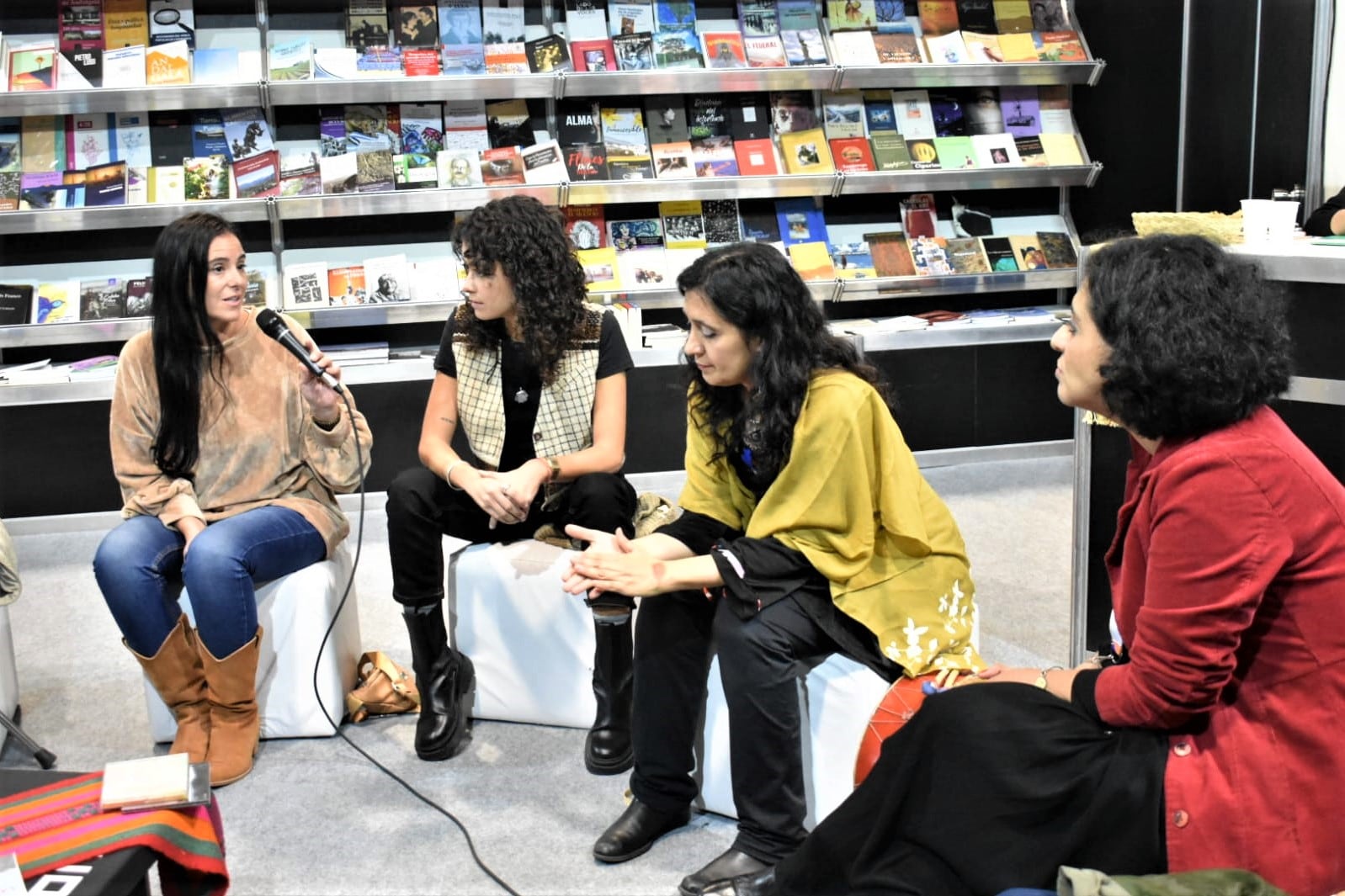 Pía Cabral, Verónica Romero Sierralta, Judith Martínez y Silvana Avellaneda.