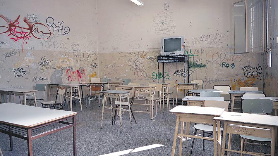 Son insuficientes las partidas para mantenimiento e infraestructura... y se nota en todos los niveles.