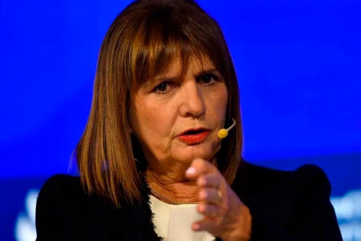 Patricia Bullrich, ministra de Seguridad.
