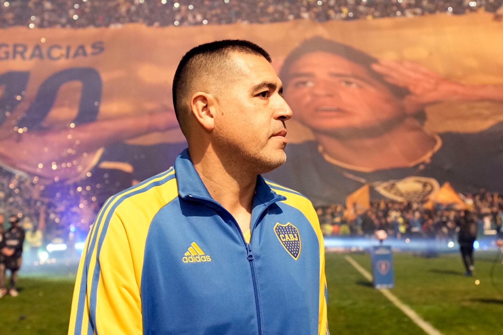 Riquelme marcó la cancha antes de la primera semifinal