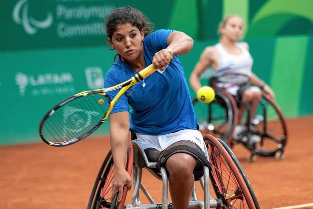 Florencia Moreno, representante argentina en tenis adaptado