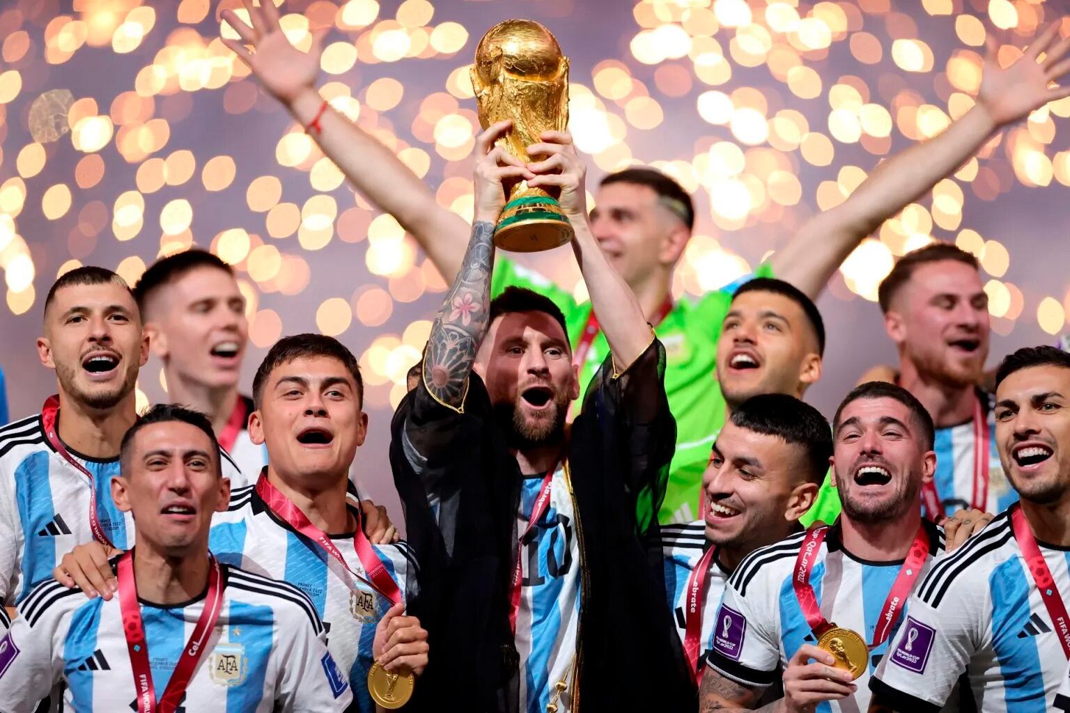 El momento de gloria para la Selección