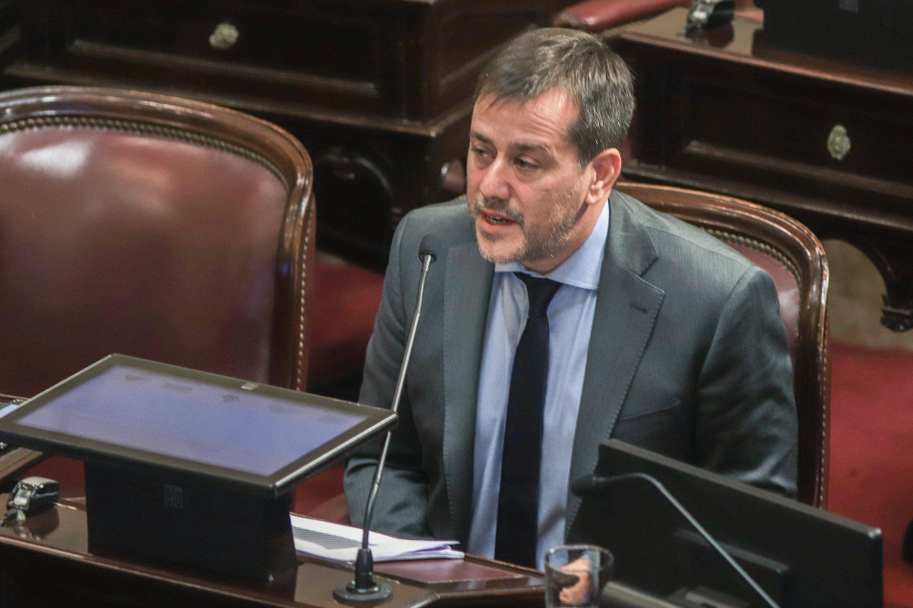 Mariano Recalde, senador del Frente de Todos. 