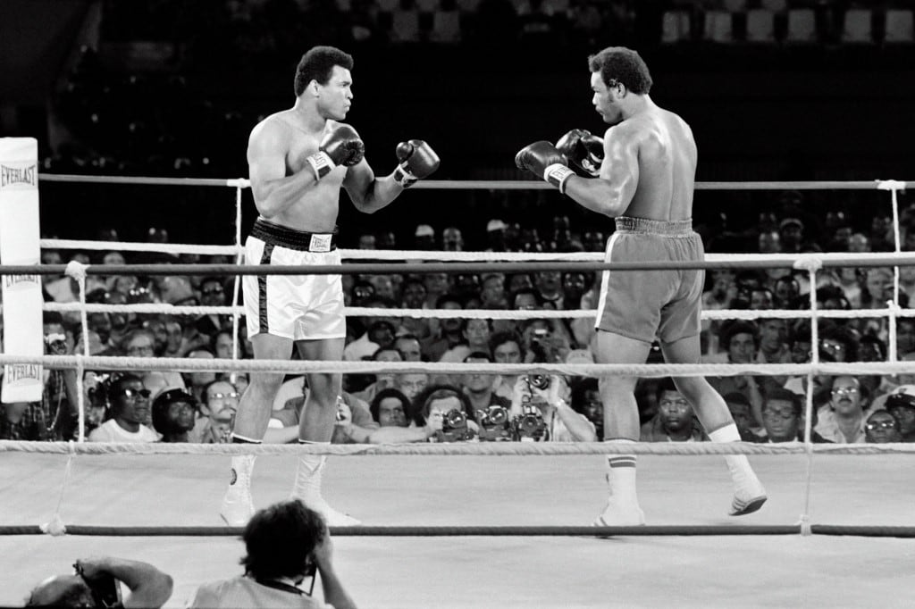 Muhammad Alí versus George Foreman en Zaire.