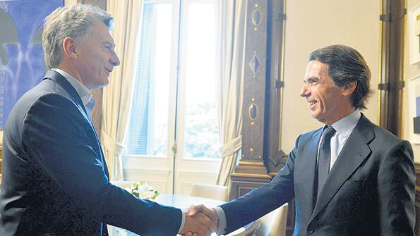 Macri y Aznar, amigos y aliados, un puente entre las derechas de España y Argentina.