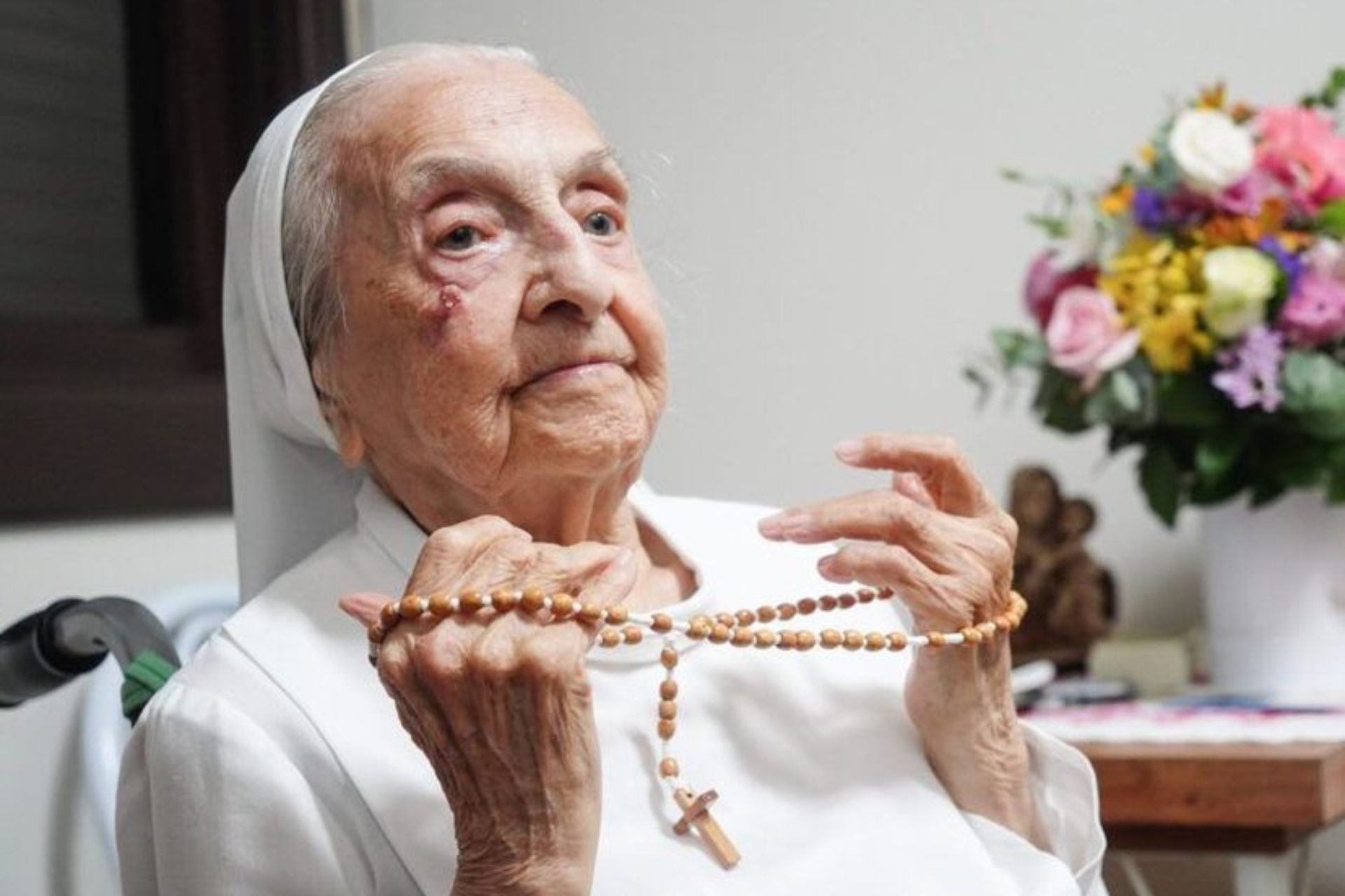 La monja Inah Canabarro Lucas murió a los 116 años